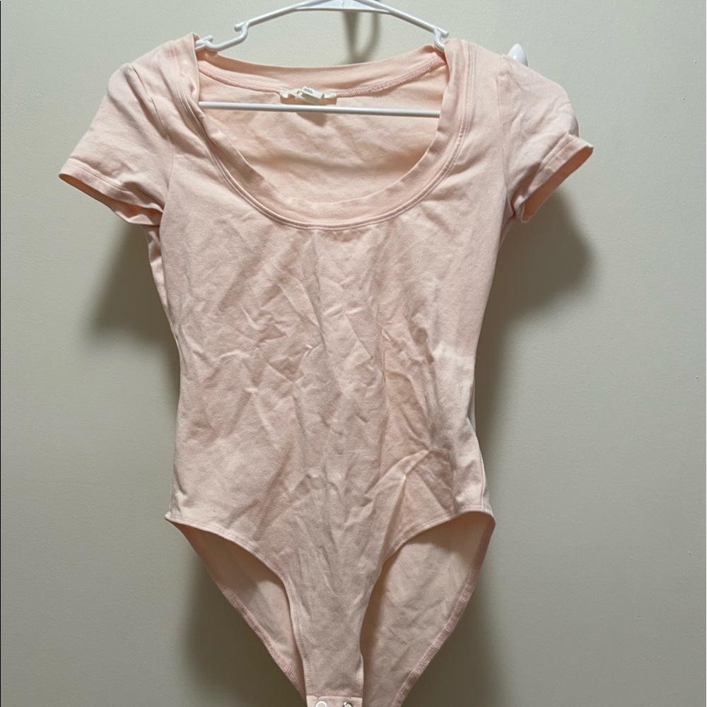 pink bodysuit